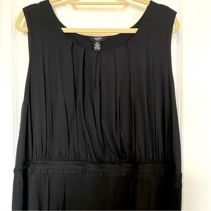 Alfani Woman Little Black Dress sleeveless with gathered bust - size 3X